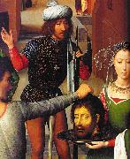 Hans Memling Triptych of St.John the Baptist and St.John the Evangelist gg oil painting on canvas